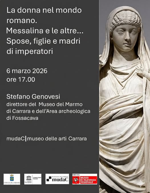 Intorno all'8 marzo. La donna nel mondo romano. Messalina e le altre...Spose, figlie e madri di imperatori. Con Stefano Genovesi
