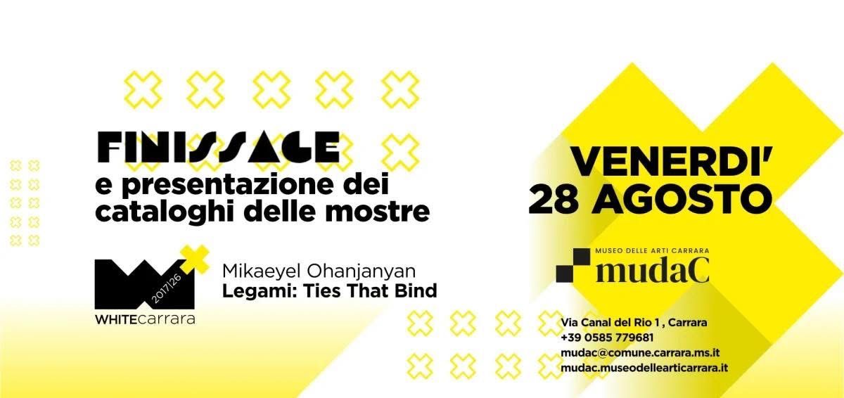 FINISSAGE WHITE CARRARA 2026 E MOSTRA MIKAYEL OHANJANYAN - PRESENTAZIONE CATALOGHI